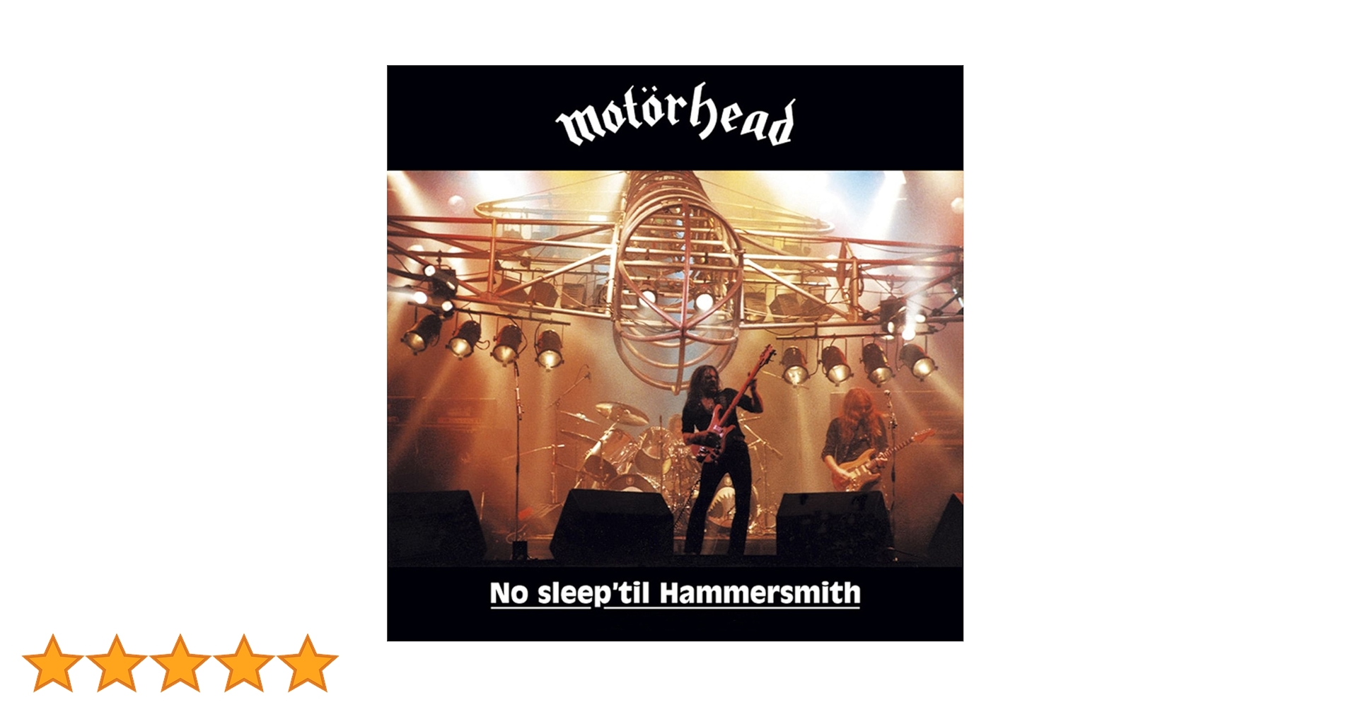 【希少盤】モーターヘッド No sleep 'til Hammersmith Motorhead - No Sleep 'Til Hammersmith (40th Anniversary